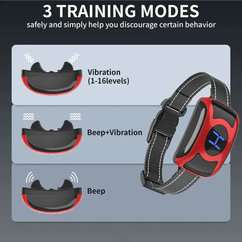 Dog Bark Collar - Rechargeable