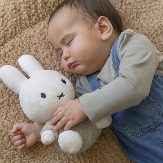 Miffy Fluffy Cuddle Plush Green Medium