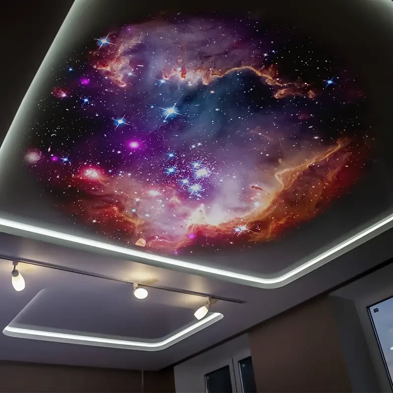Monster Galaxy Star Projector Lamp - 6 Patterns, 360° Rotatable