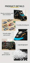 Children's Simulation Special Police Toy Car, Retractable, Folding, Ejection, Deformation, Send Eight Small Cars, Halloween And Christmas Gift For Boys And Girls