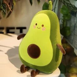 Green Succulent Plush Pillow