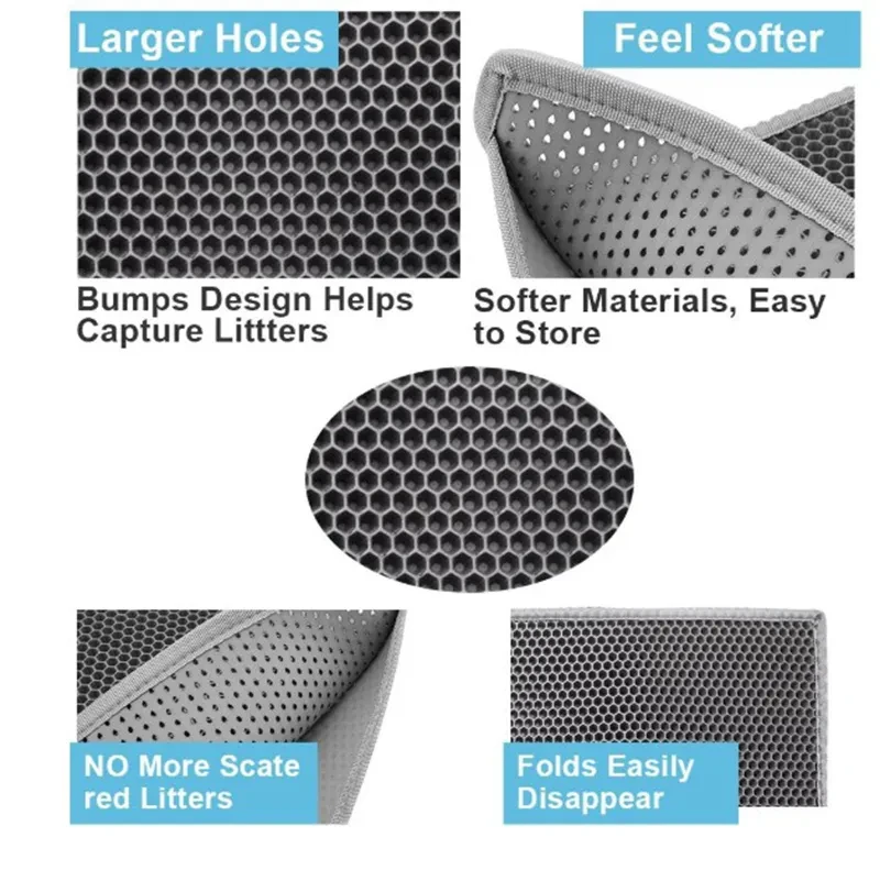 Cat Litter Pad Honeycom