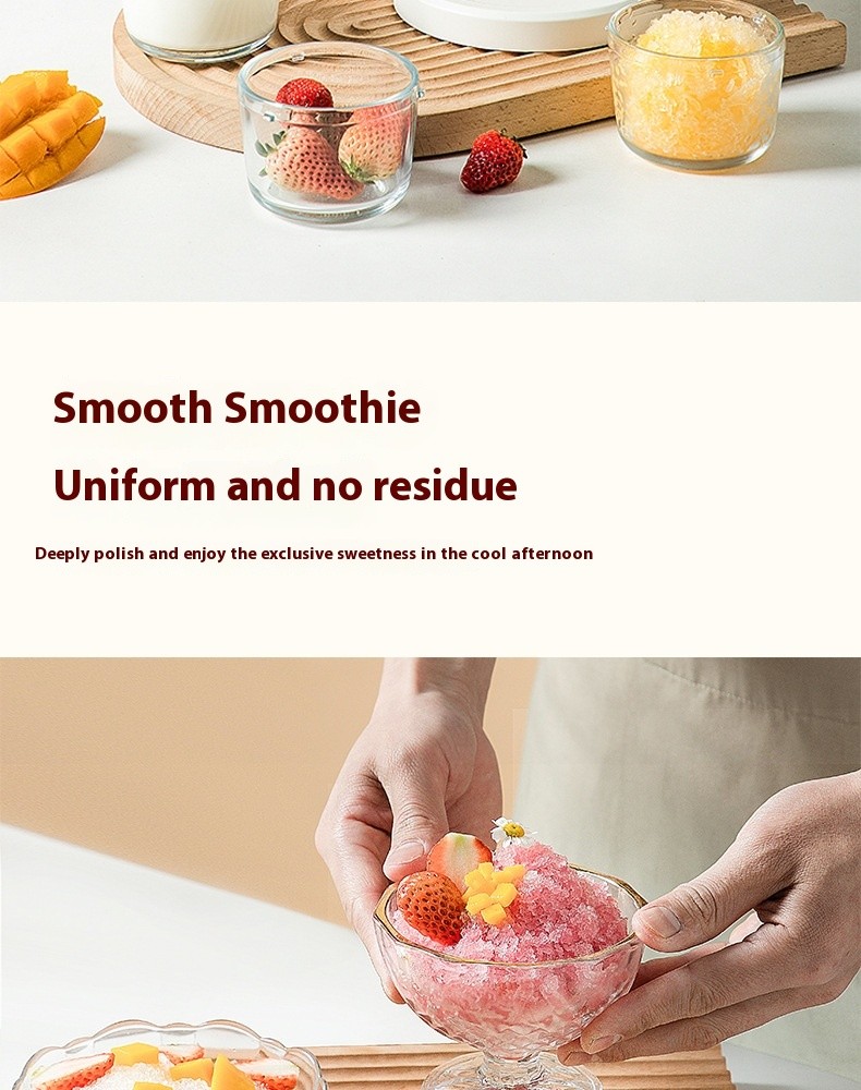 new hand-operated ice crusher