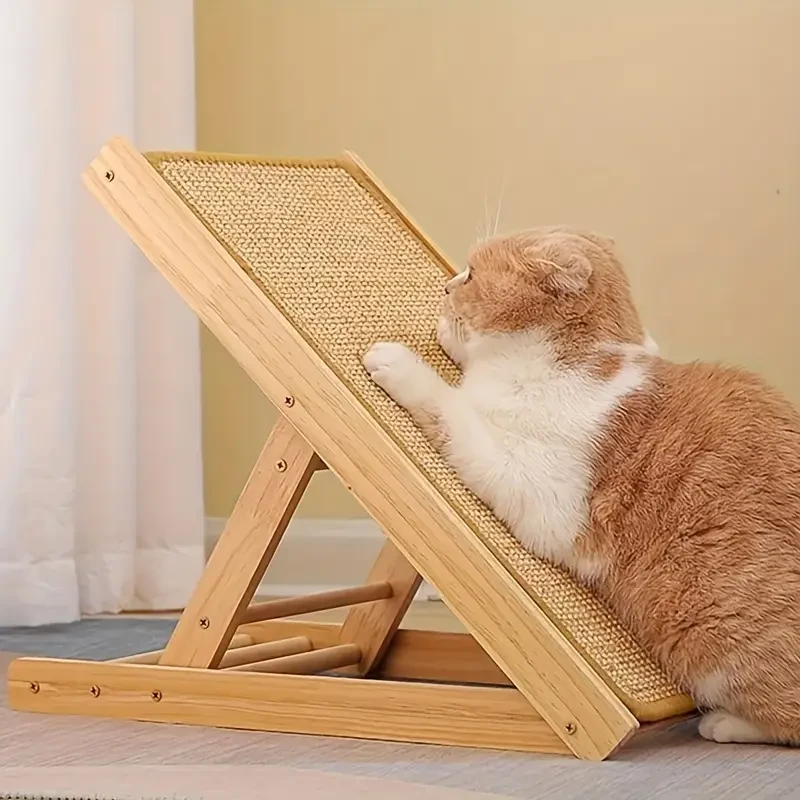 Durable Sisal Rope Cat Scratching Pad – Scratch-Resistant Cat Claw Board for Sofa Protection