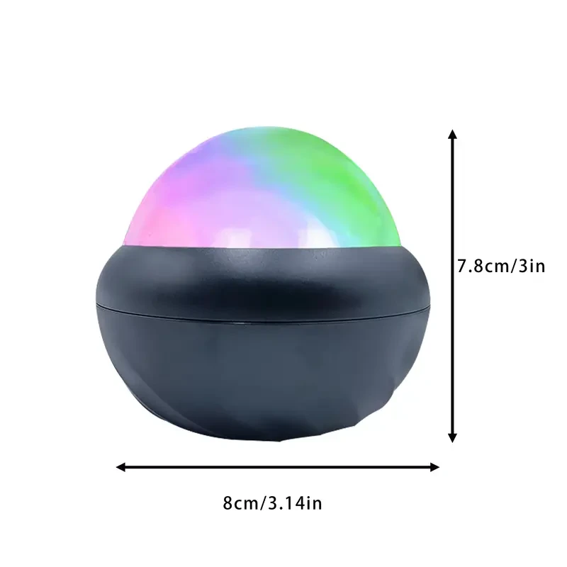 Dreamy Starry Sky Projector - 360° Panoramic View, Multi-Color LED Light with Remote