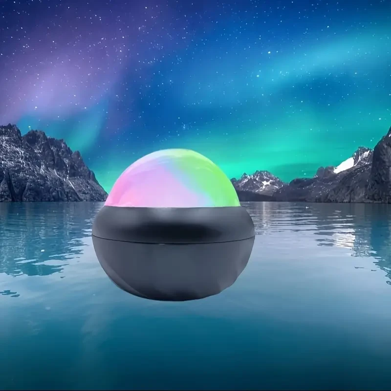 Dreamy Starry Sky Projector - 360° Panoramic View, Multi-Color LED Light with Remote