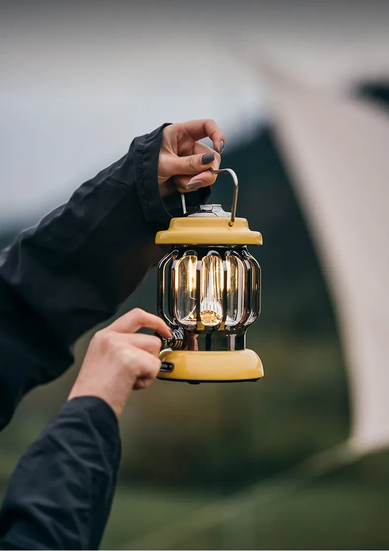 Portable Retro Camping Lamp