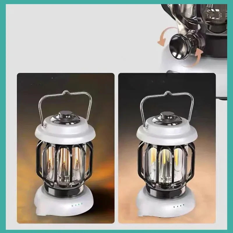 Portable Retro Camping Lamp