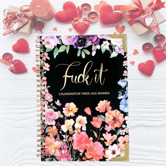 GiftTree NZ Calendars🔥 Sale Ends This Week 2025: Fuck It or Fuck Me' Calendar for Tired-Ass Women