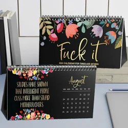 GiftTree NZ Calendars🔥 Sale Ends This Week  2025: Fuck It or Fuck Me' Calendar for Tired-Ass Women