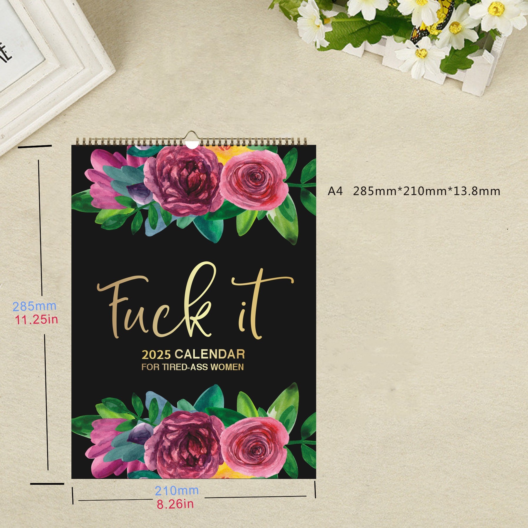 GiftTree NZ Calendars🔥 Sale Ends This Week 2025: Fuck It or Fuck Me' Calendar for Tired-Ass Women