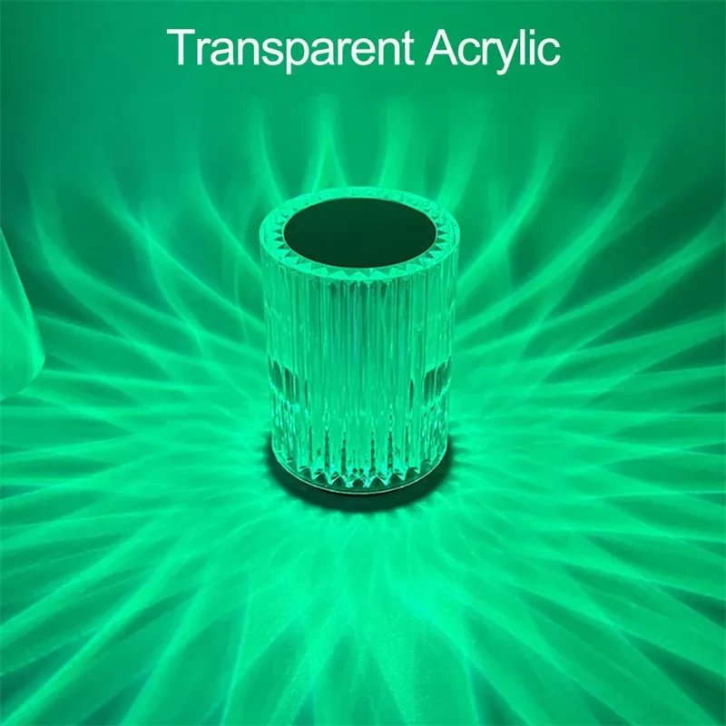 Crystal Table Lamp Atmosphere