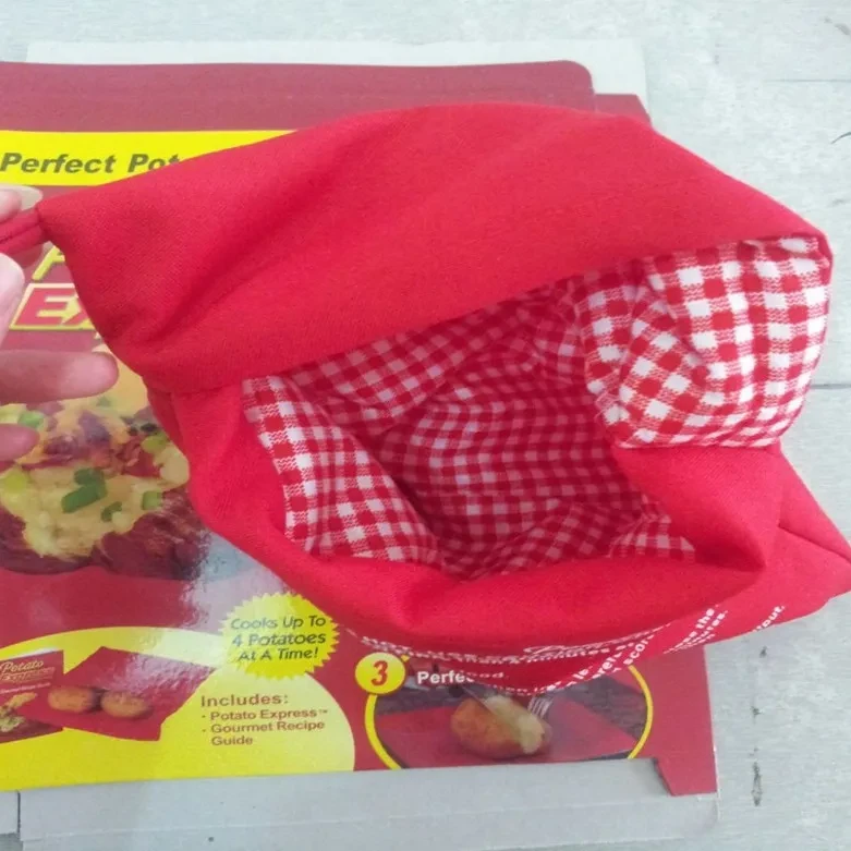 3/1Pcs Microwave Baking Potato Bag
