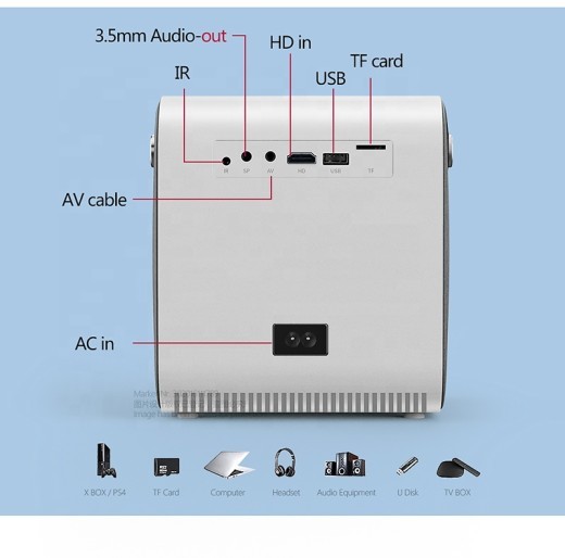 1080P HD Portable Projector
