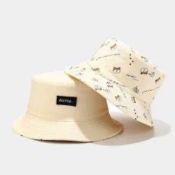 Hat Trendy Japanese Art Sunscreen Basin Hat