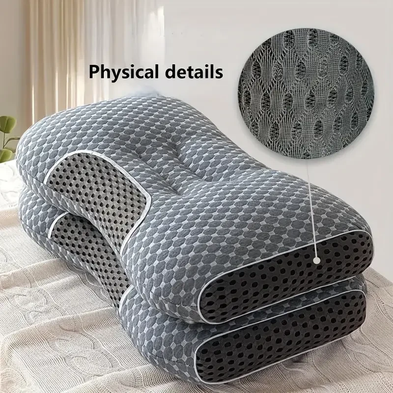 2pcs Ergonomic Cervical Pillows For Neck Pain Relief