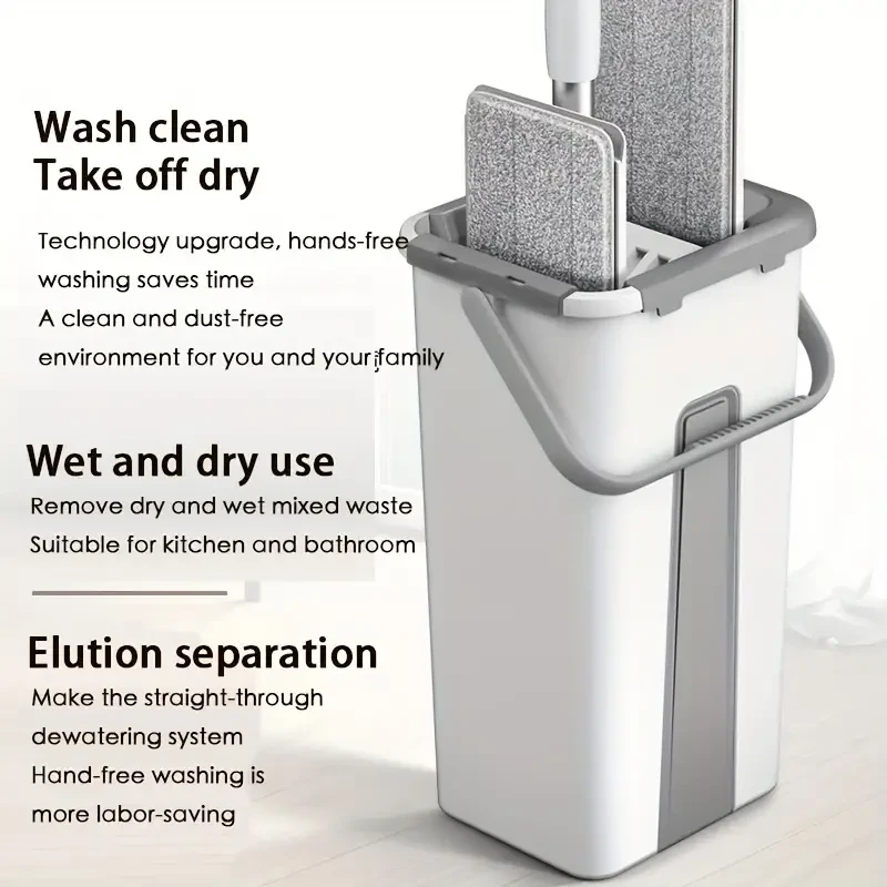 Household Cleaning Mop And Bucket Set
