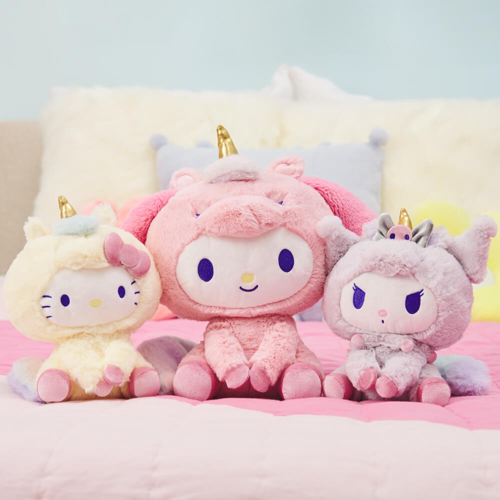 Kuromi Small Unicorn Plush