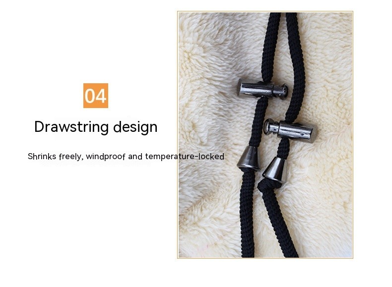 Winter Outdoor Sherp Hooded Sports Windproof Mask⛷️