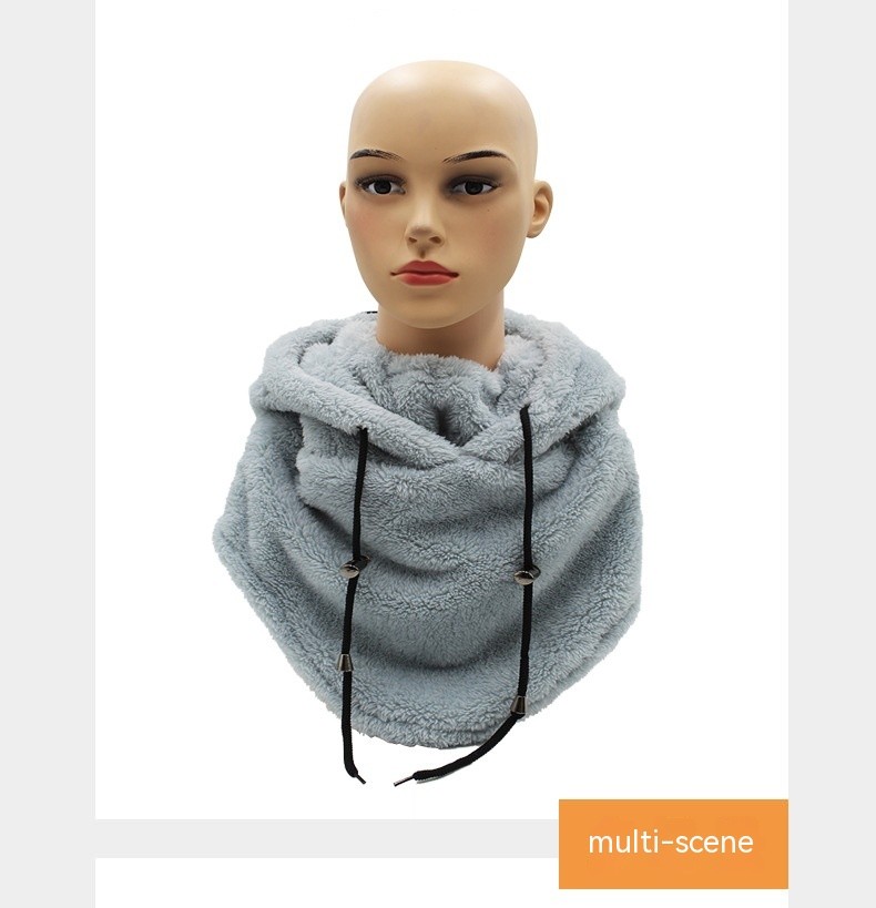 Winter Outdoor Sherp Hooded Sports Windproof Mask⛷️