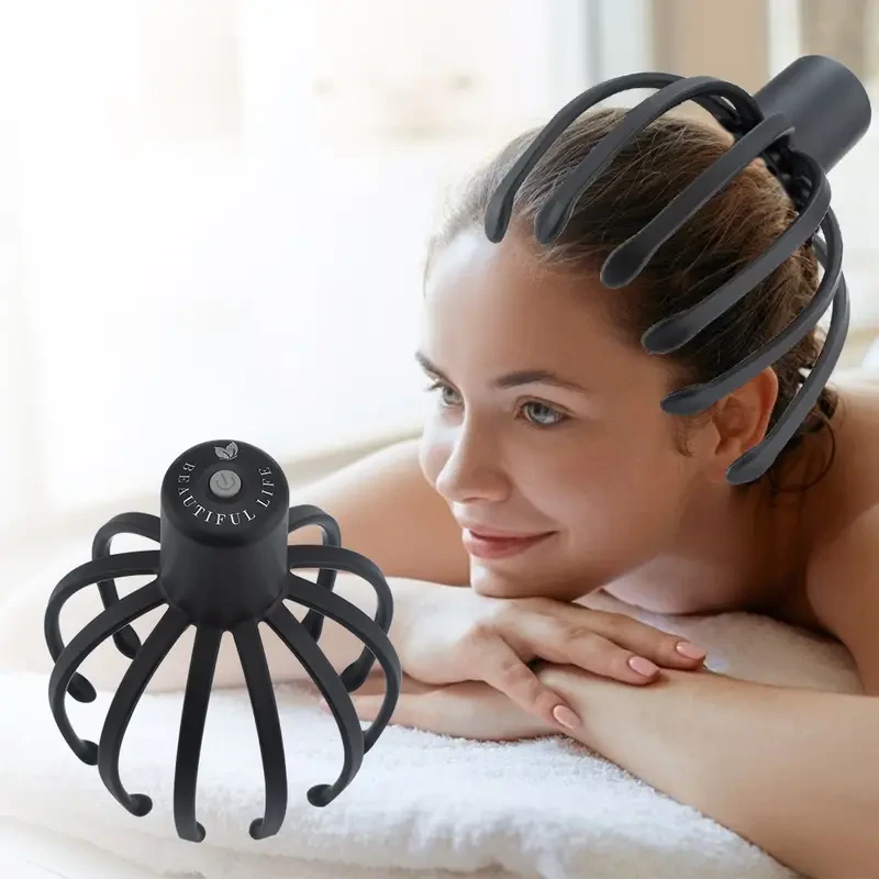Relieve Tension & Stress With This Electric Head Massager