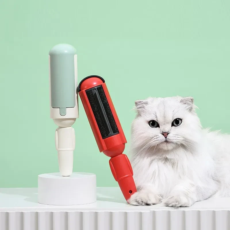 Pet Hair Remover Roller Lint Remove Brush Dog Cat Hair Clothes Carpet Cleaning Brush Home Furniture