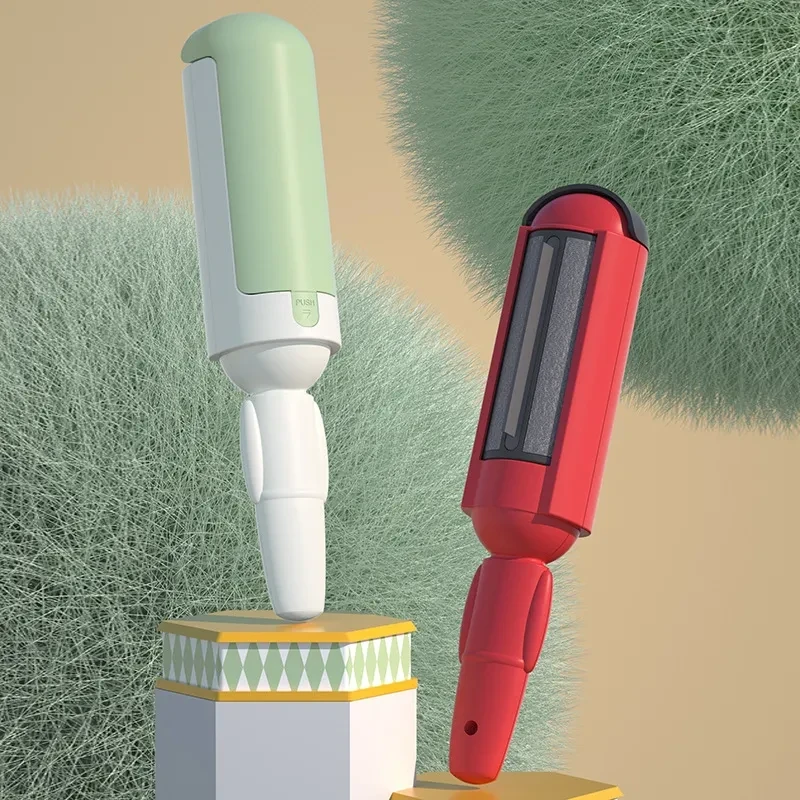 Pet Hair Remover Roller Lint Remove Brush Dog Cat Hair Clothes Carpet Cleaning Brush Home Furniture