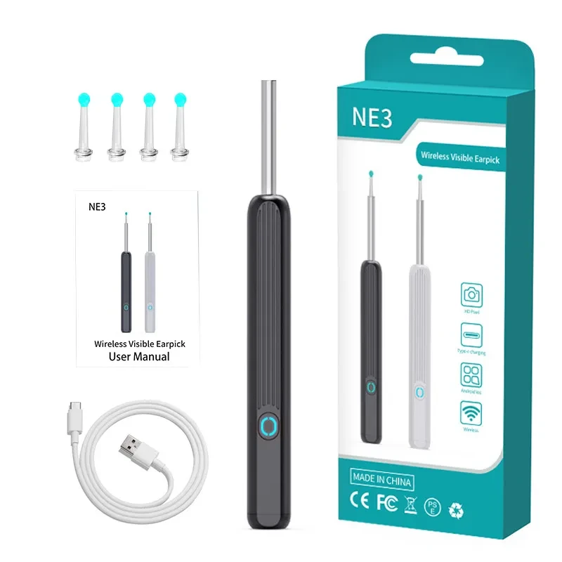 NE3 Ear Cleaner Otoscope with Camera