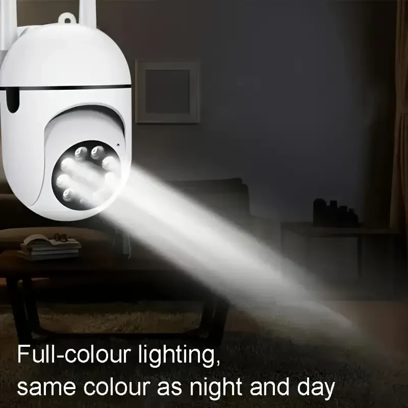 Anyazhineng HD Night Vision Security Camera - 360° Wireless WiFi Smart Surveillance