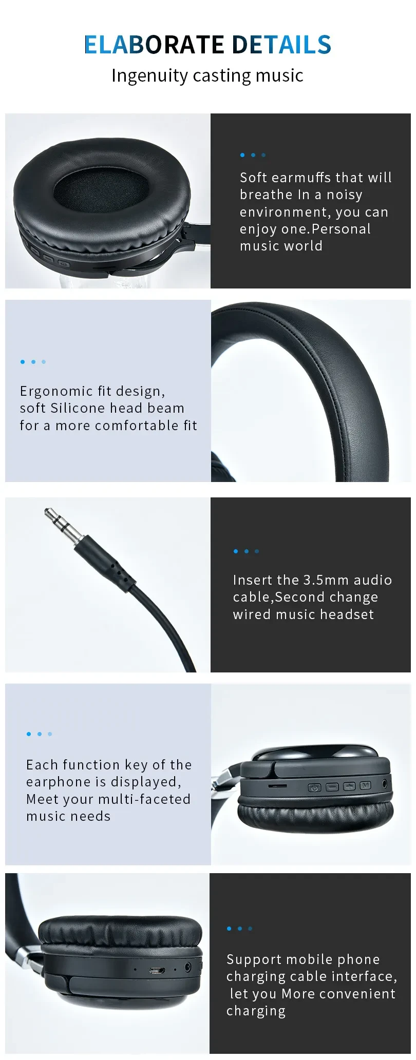 True Wireless Headphones TM061 BT5.0 Gaming