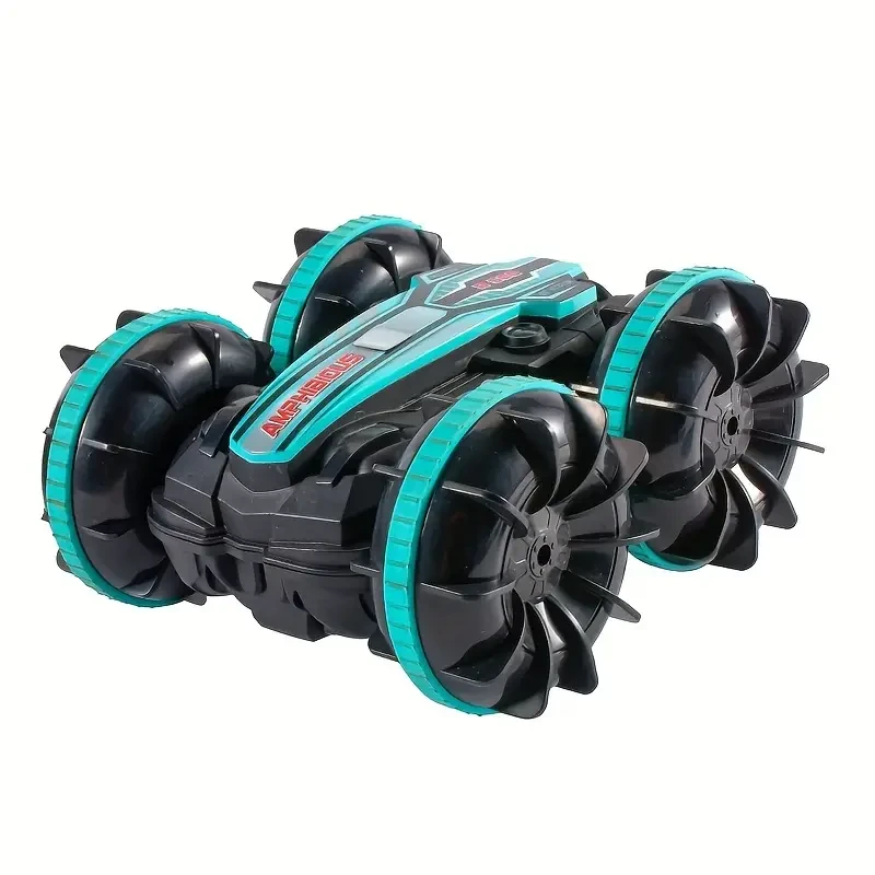 Amphibious 4WD Stunt RC Car - 360° Rotation, Gesture Control, All-Terrain
