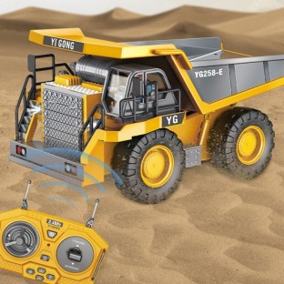 RC Construction Vehicle Toys Remote Control Excavator Dump Truck Bulldozer