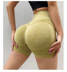 Fitness Yoga Shorts Pants Butt Lifting Seamless Leggings Women Gym