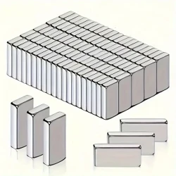 100pcs Neodymium Rare Earth Magnets – 10x5x2mm Rectangular Sticks