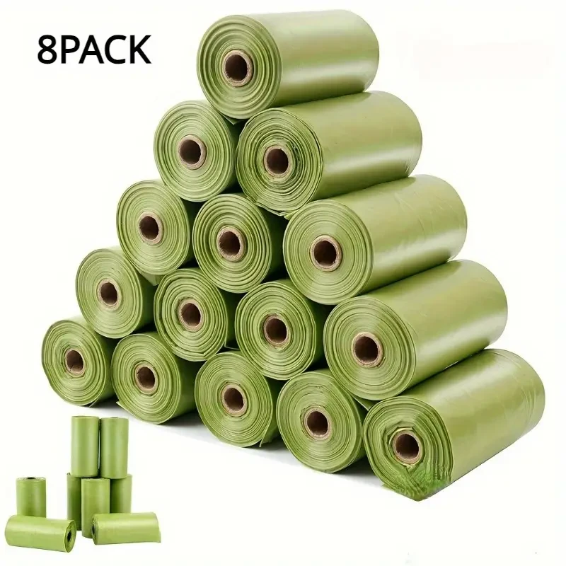 120pcs Leak-Proof Dog Poop Bags – Durable & Disposable Pet Waste Bags