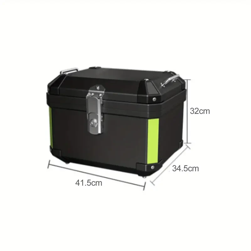 LIXADA 45L Motorcycle Rear Trunk – Waterproof Helmet & Luggage Storage Box