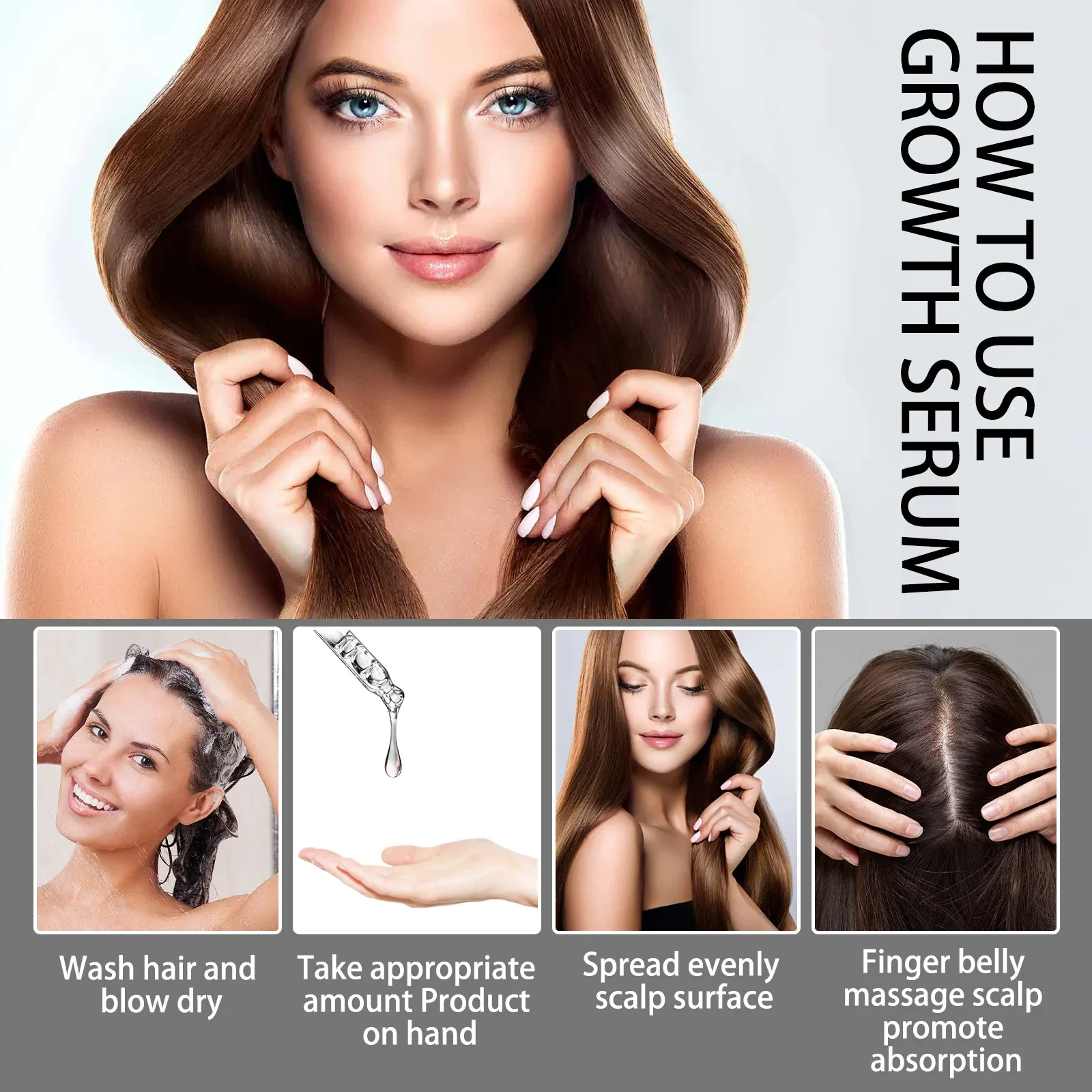 Hair Growth Serum Repair Care Essential Oil