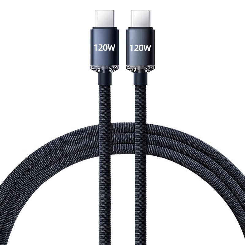 120W USB-C to Type-C Fast Charging Cable - PD Data Cord