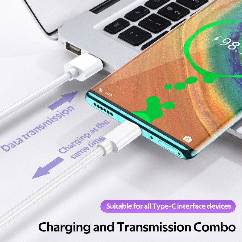 5A Fast Charging Micro USB and Type-C Cable - Mobile Phone Data Cord