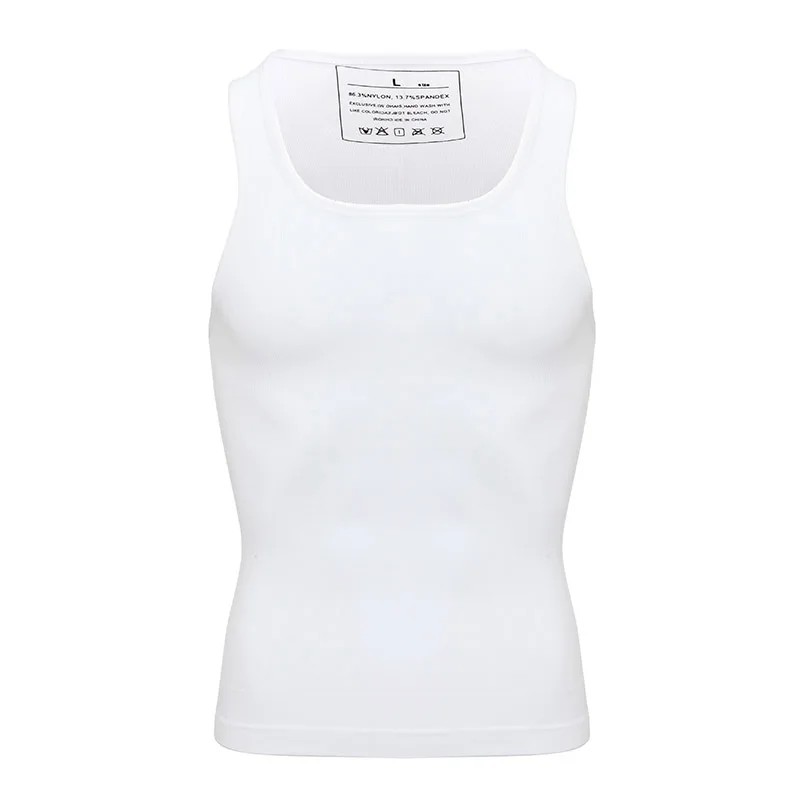 Men's Slimming Body Shaper - Abs Compression Shirt for Gynecomastia and Workout