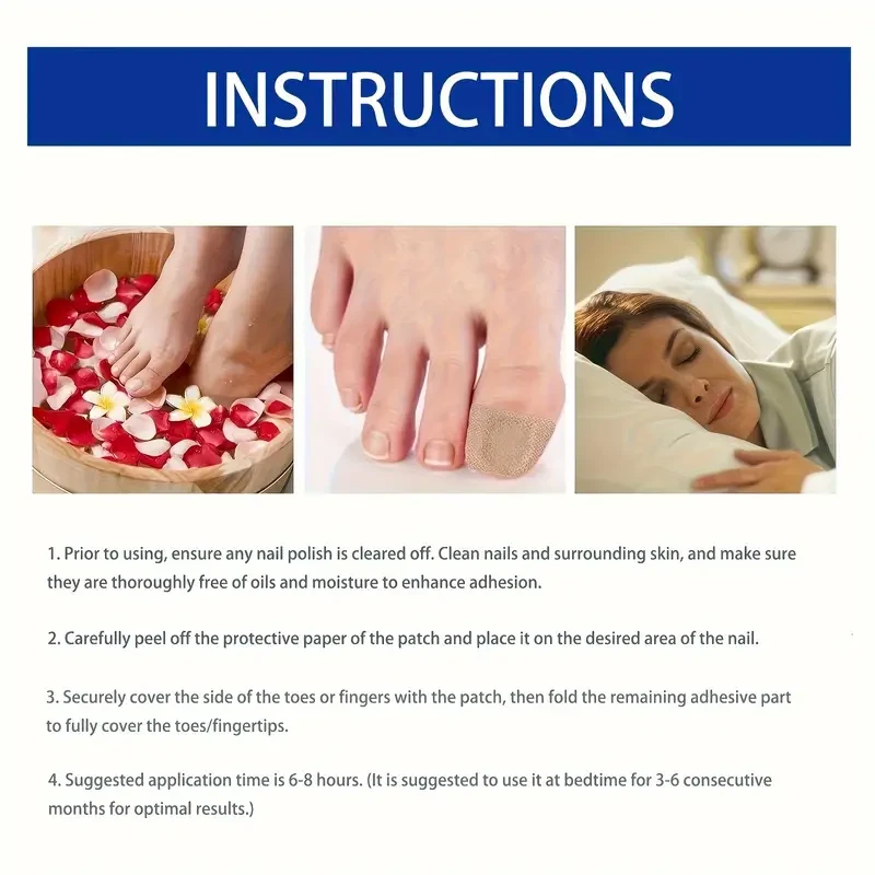 Toenail Care Patches – 72 Patches