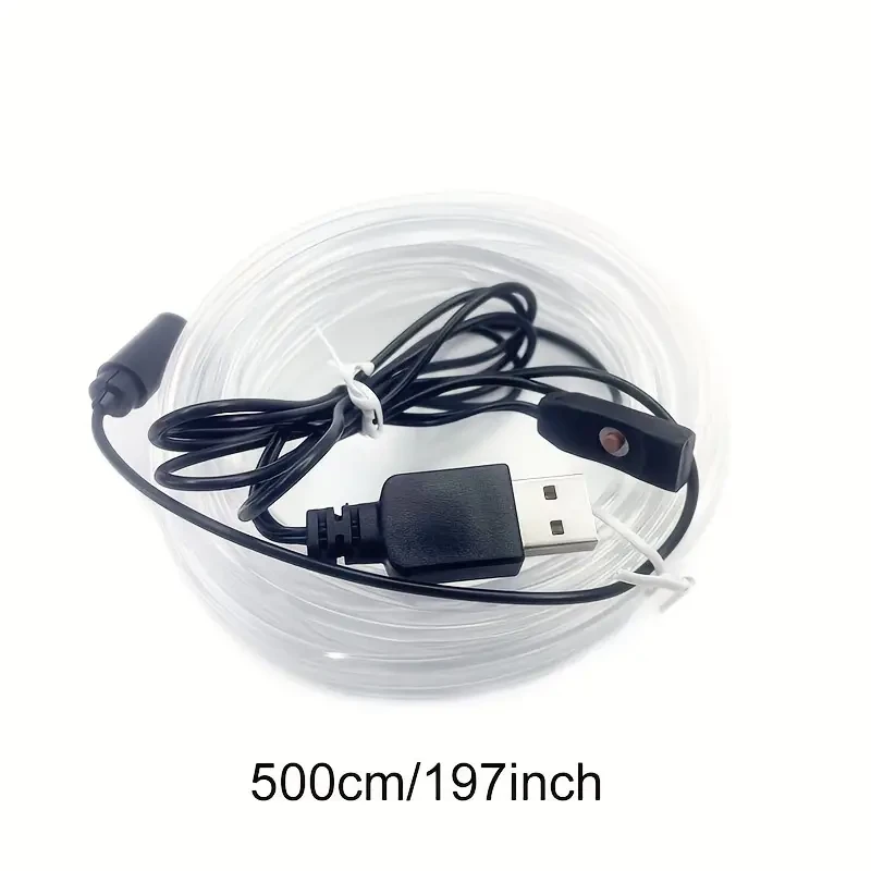 5 Meters RGB Car Interior Lights – USB Control