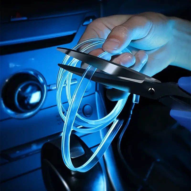 5 Meters RGB Car Interior Lights – USB Control