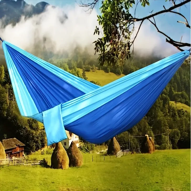 Double Camping Hammock – 2-Person Parachute Nylon Swing