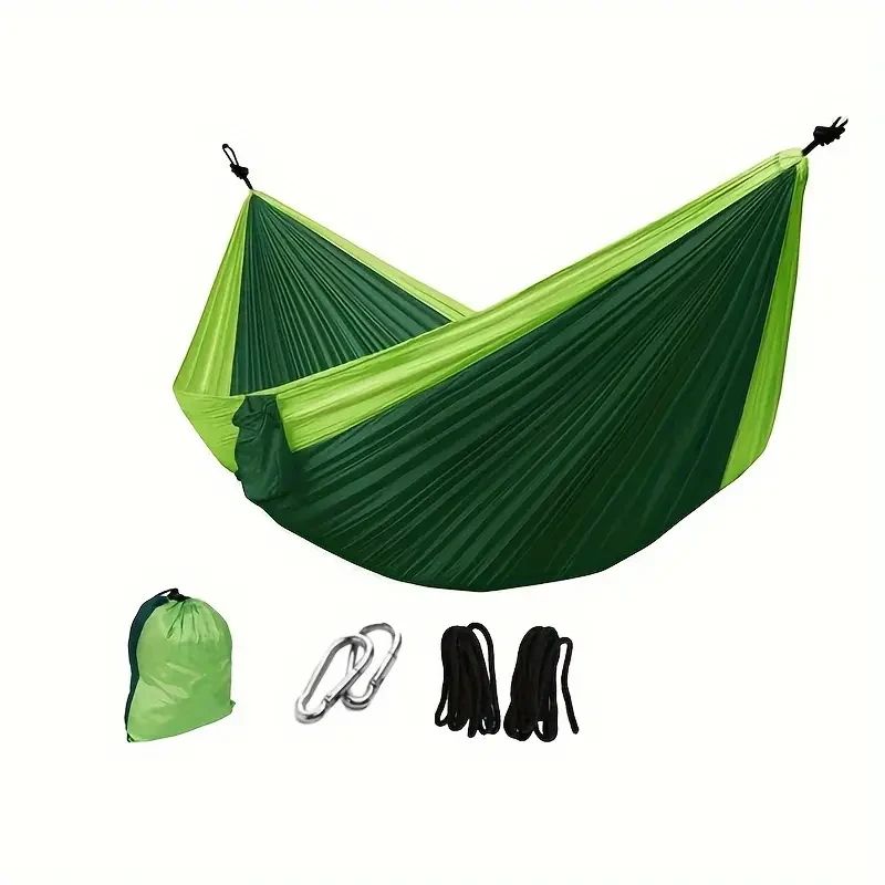 Double Camping Hammock – 2-Person Parachute Nylon Swing