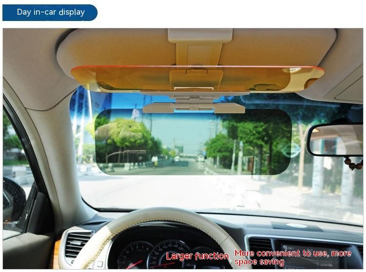 2-in-1 Day & Night Glare Shielding Car Visor