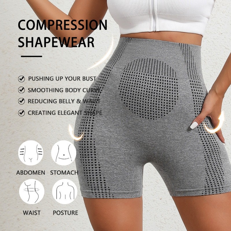 𝐁𝐚𝐢𝐜𝐥𝐨𝐮𝐝™ Fat Burning Ice Silk Ionic Fiber Shaping Shorts