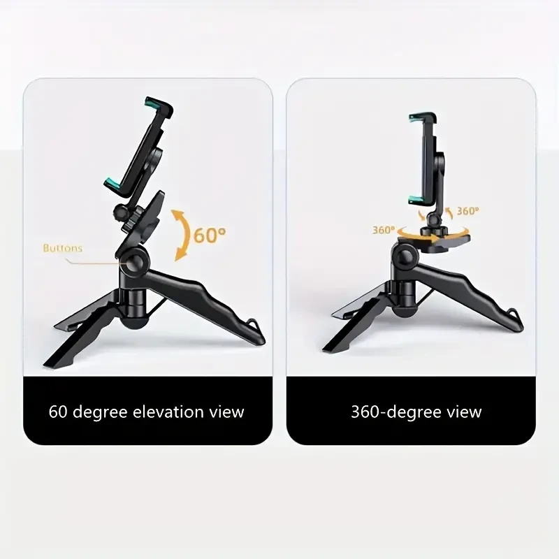 Selfie Stick Phone Tripod – 360° Rotation