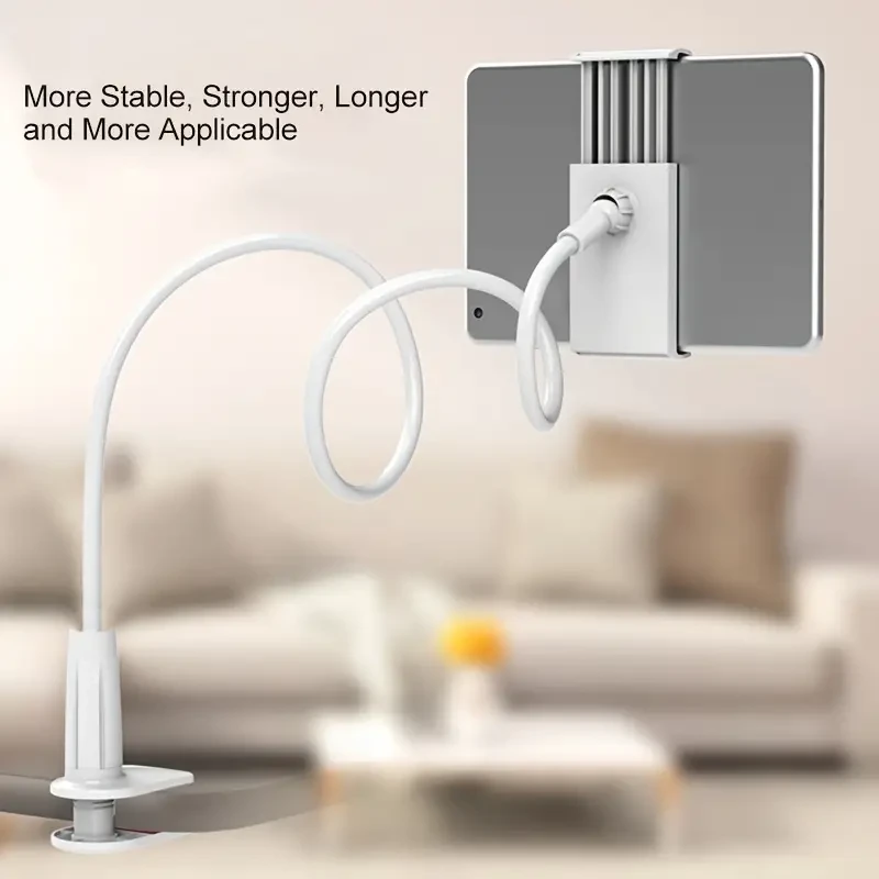 360° Rotating Tablet Phone Holder – Spiral Base Stand