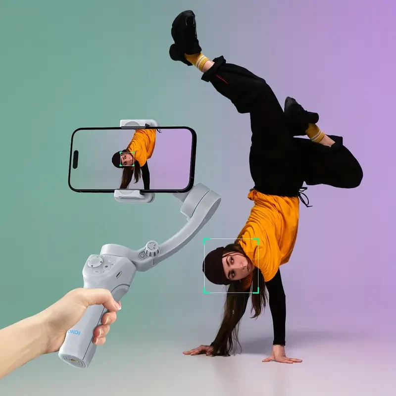 ProPlus 3-Axis Smartphone Gimbal – Foldable & Vlog Ready